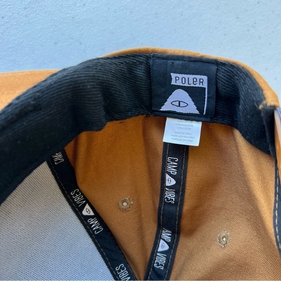 POLER NWOT Snap Back Baseball Hat - Picture 6 of 8